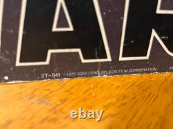 Star Wars R2d2 Record Store Promo 2 Sided Hanging Sign Original 1977 Issue Rare