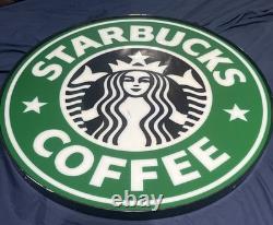 Starbucks Original 18 Inch Display Sign From Store Lighted Sign Rare