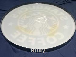 Starbucks Original 18 Inch Display Sign From Store Lighted Sign Rare
