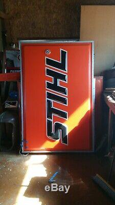 Stihl Chainsaw Lighted Sign