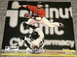 Store Display Ad Wilson Baseball Glove Boston Red Sox NY Yankees DOUBLE SIDED