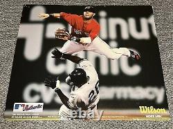 Store Display Ad Wilson Baseball Glove Boston Red Sox NY Yankees DOUBLE SIDED