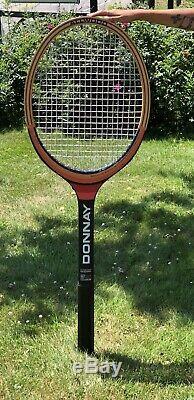 Super Cool DONNAY Tennis Racket HUGE Advertising Store Display Trade Sign 54
