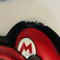 Super Mario Bros 2 Sign Double Sided WATA Nintendo Sign Store Display