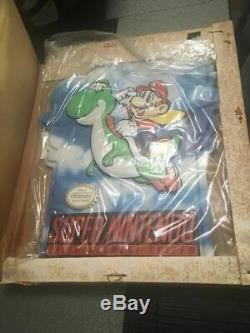 Super Nintendo SNES Sign Display Store Super Mario World Vintage New Rare