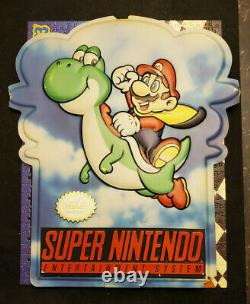 Super Nintendo Super Mario World SNES Store Sign display