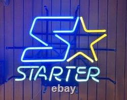 Super Rare 1990s Starter Sports Wear Store Display Neon Light Advertising Sign