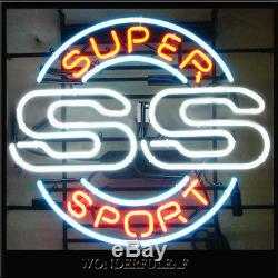 Super Sport Light Sign Store Bar Pub Wall Display Decor Handmade Neon Sign Light