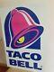 Taco Bell drive thru sign vintage style huge 32in food service store display