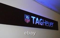 Tag Heuer Watch Dealer Sign REAL Heuer Porsche 9 FEET Rolex