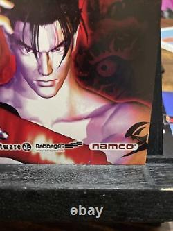 Tekken 3 Promo Calendar Store Display PS1 Vintage 1998 PlayStation Rare