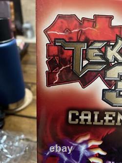 Tekken 3 Promo Calendar Store Display PS1 Vintage 1998 PlayStation Rare