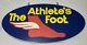 The Athlete's Foot Store Hanging Sign / Display 30x15x1.75 P-Wing Logo