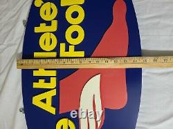The Athlete's Foot Store Hanging Sign / Display 30x15x1.75 P-Wing Logo