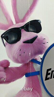 The Energizer Bunny Cardboard Advertising Store Display Popup Standup Sign