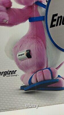 The Energizer Bunny Cardboard Advertising Store Display Popup Standup Sign