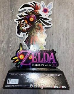 The Legend of Zelda Majora's Mask 3D Promo Store Display Sign Standee Skull Kid