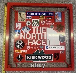 The North Face TNF Vintage 90s Metal Store Display Sign