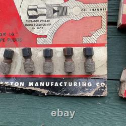 Thexton Plug Extractor Parts Display Standee Store Sign Vintage Automotive Parts
