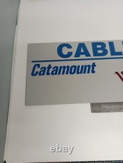 Thomas & Betts Cable Ties Sign Vintage Hardware Store Display 24x7.5 Rare Thomas & Betts Cable Ties Sign Vintage Hardware Store Display 24x7.5 Rare