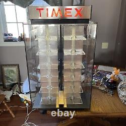 Timex watch counter display (new Old Stock) Never Used, ? Keys And Manual