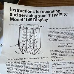 Timex watch counter display (new Old Stock) Never Used, ? Keys And Manual