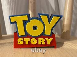 Toy Story mini signboard store display parts vintage collectible 3.9 x 2.7 in