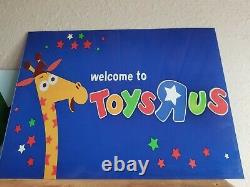 Toys R US STORE DISPLAY 2 SIGNS TOY STORE