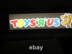 Toys R Us Lighted Sign