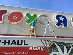 Toys R Us Sign Store Front Led Light Up Advertising Display