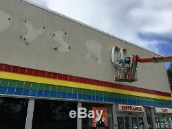 Toys R Us Sign Store Front Led Light Up Advertising Display