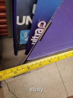 Ultra Mobile phone Store business Floor Display Sign Award Winning Retail Cards