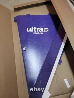 Ultra Mobile phone Store business Floor Display Sign Award Winning window add