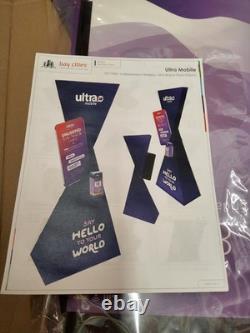 Ultra Mobile phone Store business Floor Display Sign Award Winning window add