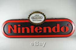 Used -Nintendo Hanging Store Display Sign NES 4' Long Nintendo NES PAL