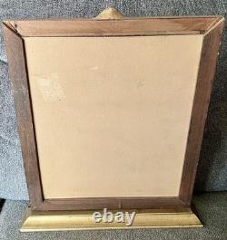VINTAGE 1930's ALLEN-A MENS UNDERWEAR ART DECO FRAME With AD STORE DISPLAY SIGN