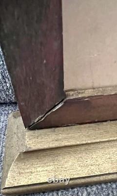 VINTAGE 1930's ALLEN-A MENS UNDERWEAR ART DECO FRAME With AD STORE DISPLAY SIGN