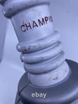 VINTAGE 1960's CHAMPION SPARK PLUG PLASTIC BLOW MOLD STATION STORE SIGN DISPLAY