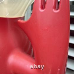 VINTAGE 1970s STORE DISPLAY KOOL-AID MAN 3 FOOT TALL RED ADVERTISING SIGN