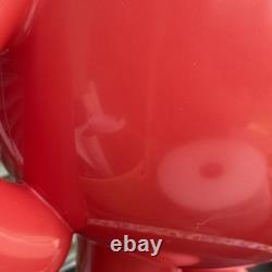 VINTAGE 1970s STORE DISPLAY KOOL-AID MAN 3 FOOT TALL RED ADVERTISING SIGN
