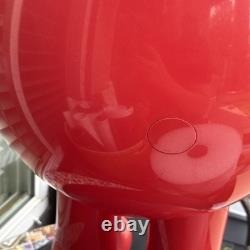 VINTAGE 1970s STORE DISPLAY KOOL-AID MAN 3 FOOT TALL RED ADVERTISING SIGN