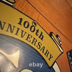 VINTAGE CASE XX 100TH ANNIVERSARY SIGN 1889 1989 Store Display Sign Clean