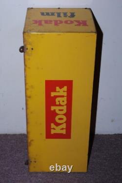 VINTAGE Genuine KODAK Film Metal Store Display Advertising Sign