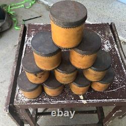 VINTAGE ORIGINAL Store Display NATIONAL WHEEL PARTS DISPLAY RACK SIGN With CUPS