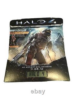 VINTAGE SIGN Halo PROMOTIONAL Retail Preorder Countdown Endcap Display VHTF RARE