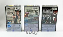 VINTAGE STAR WARS 1988 CBS Fox VHS Video Store Display with SEALED Tapes