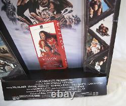 VINTAGE Willow Lucasfilm 1988 Video Store VHS 3D Display Standee Promo RARE