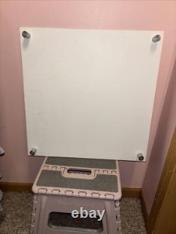 VS PINK Polka Dot & Striped Dog Display sign Nice Size18x18 RARE