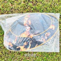 VTG 90's Busta Rhymes Mountain Dew Store Display Double Sided Sign Deadstock