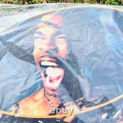 VTG 90's Busta Rhymes Mountain Dew Store Display Double Sided Sign Deadstock